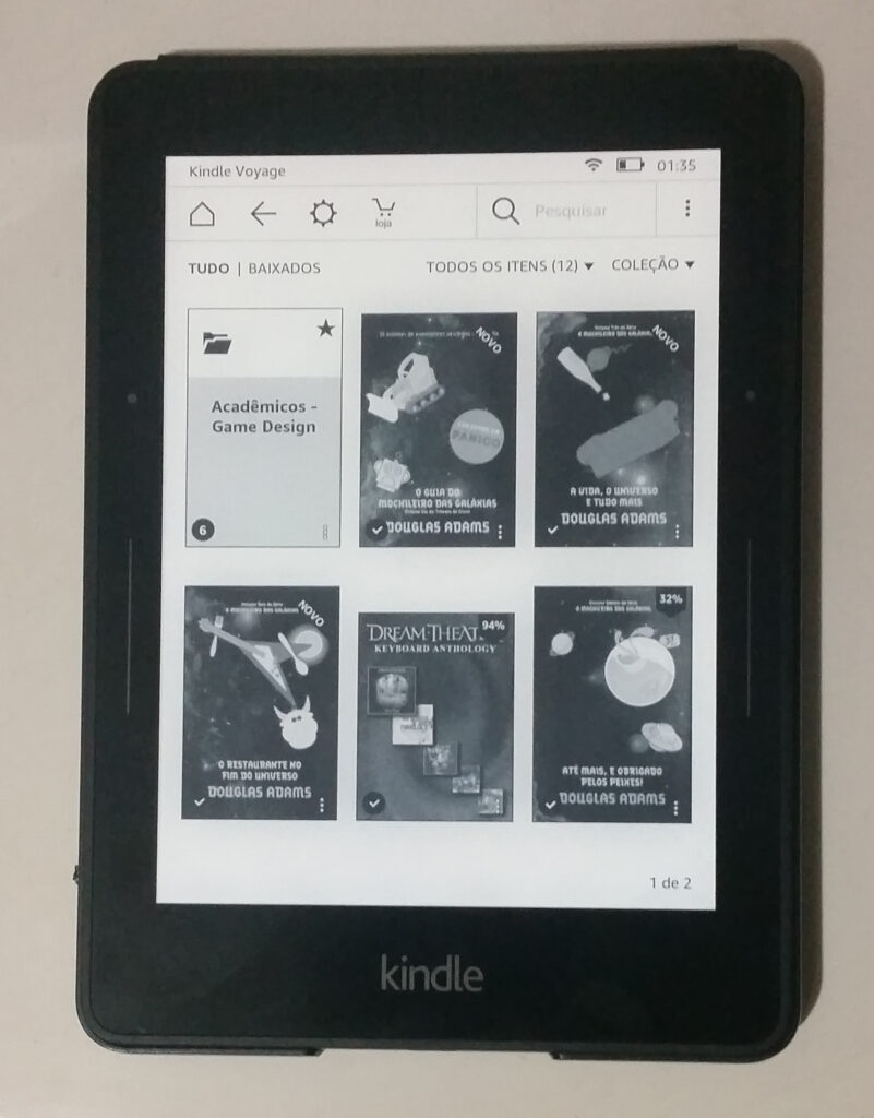 Kindle Voyage Books